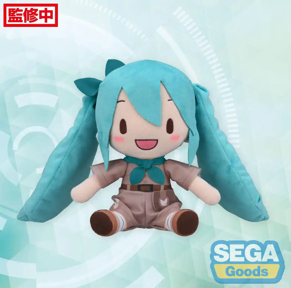 Hatsune Miku Fuwa Petit Plüschfigur Hatsune Miku Going Out Series Zoo Ver. M 22 cm termékfotó