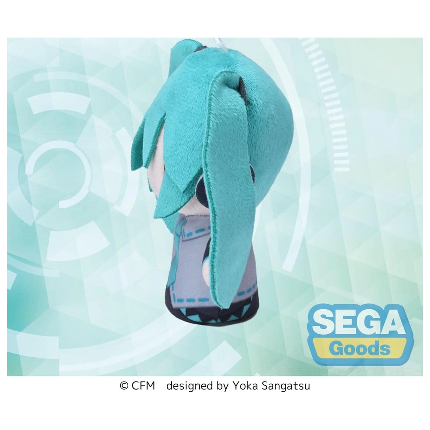 Hatsune Miku Fuwa Petit Plüschfigur Fingermaskottchen 10 cm Produktfoto