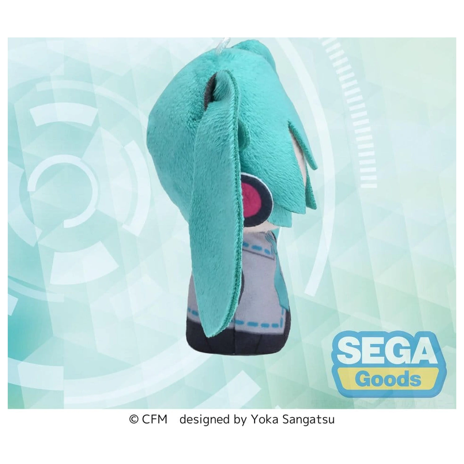 Hatsune Miku Fuwa Petit Plüschfigur Fingermaskottchen 10 cm Produktfoto