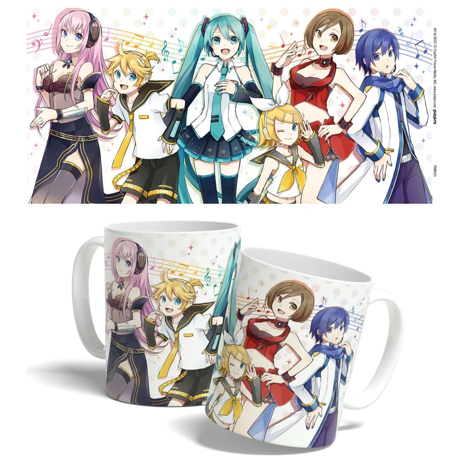Hatsune Miku Tasse Gruppe 325 ml Produktfoto