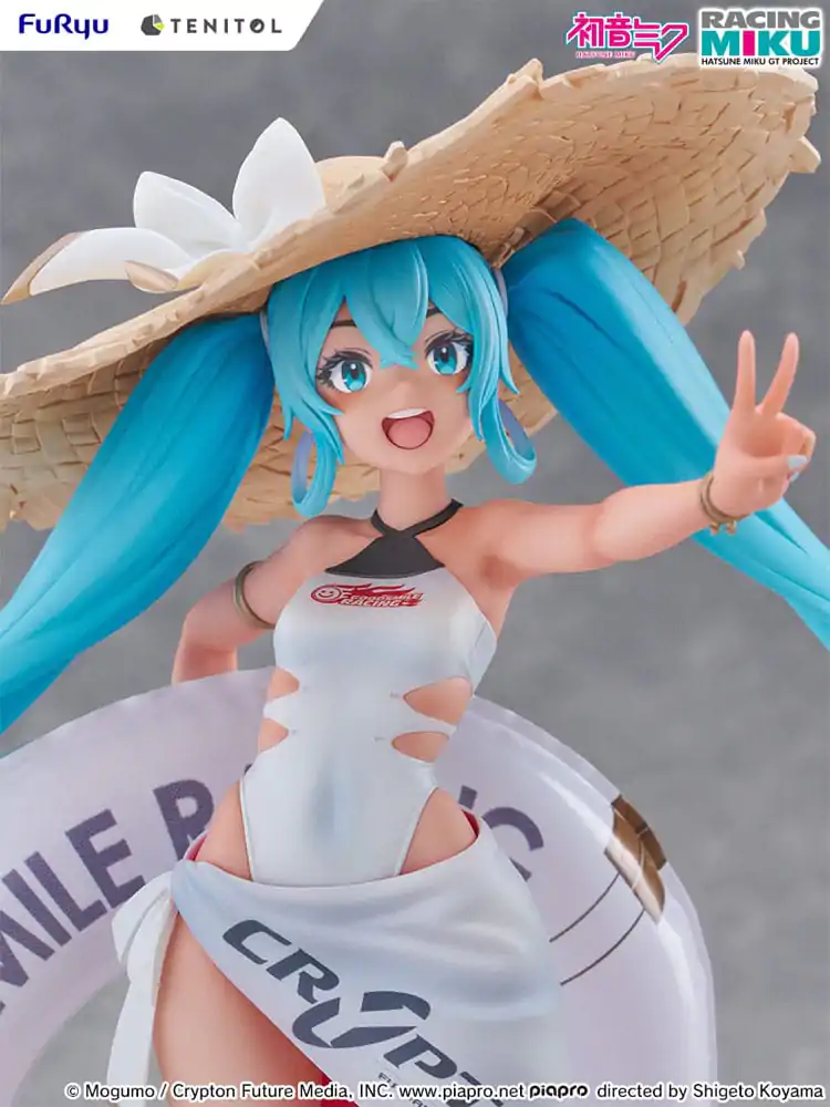 Hatsune Miku GT Project Tenitol PVC Statue Racing Miku 2024: Tropical Ver. 21 cm Produktfoto