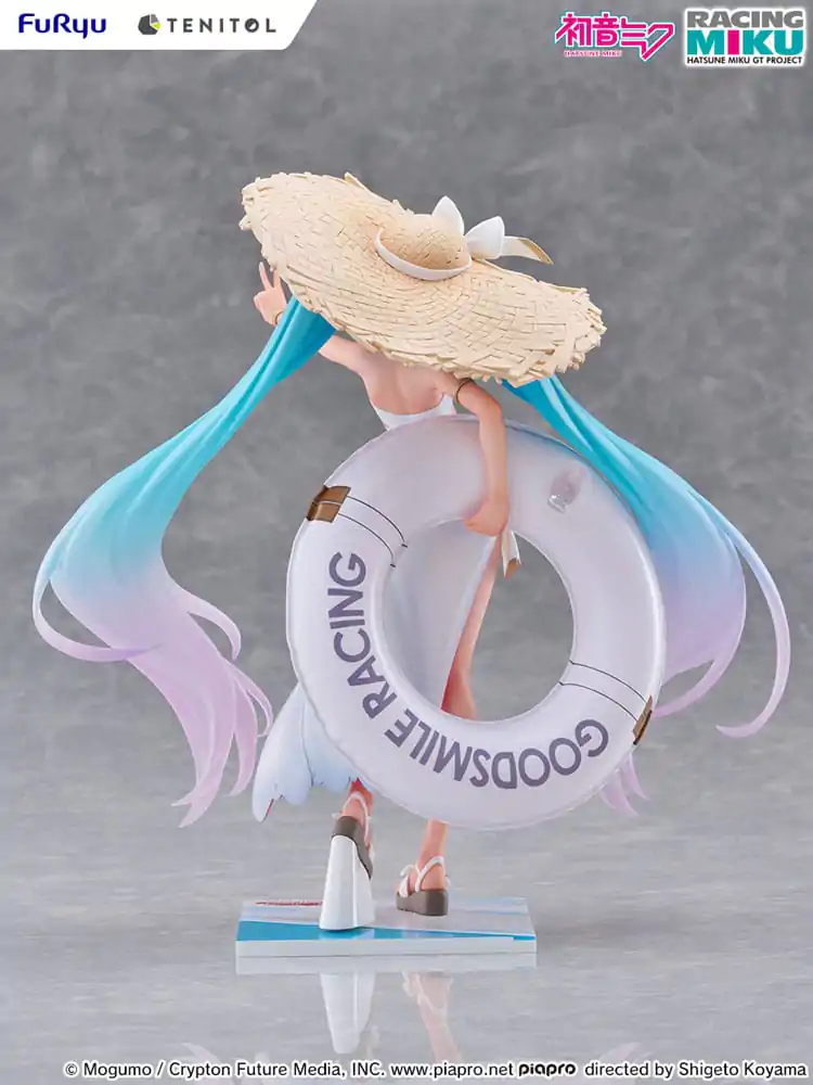 Hatsune Miku GT Project Tenitol PVC Statue Racing Miku 2024: Tropical Ver. 21 cm Produktfoto