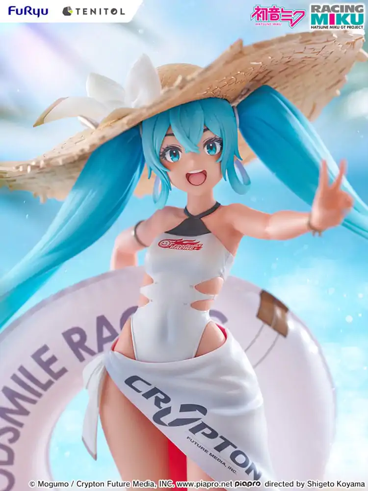 Hatsune Miku GT Project Tenitol PVC Statue Racing Miku 2024: Tropical Ver. 21 cm Produktfoto