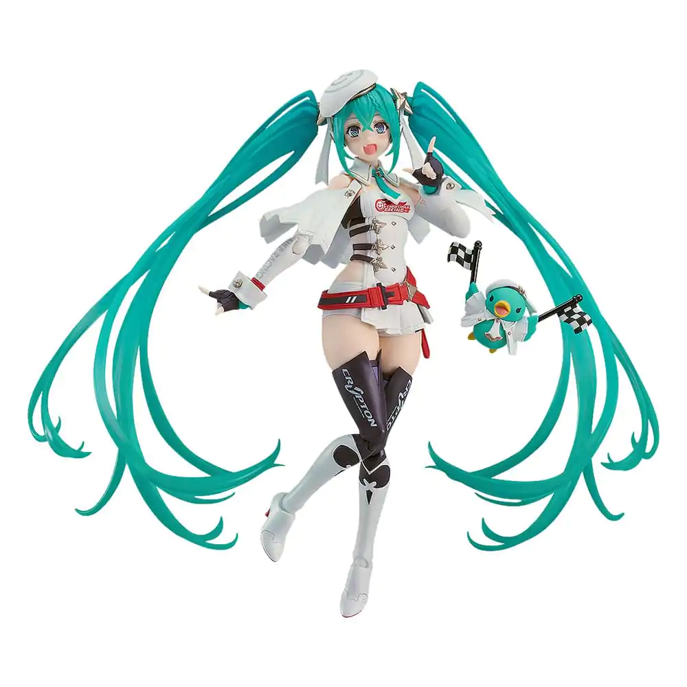 Hatsune Miku GT Project Figma Actionfigur Racing Miku 2023 Ver. 15 cm termékfotó