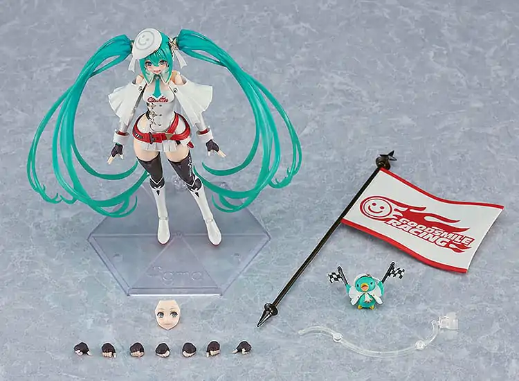 Hatsune Miku GT Project Figma Actionfigur Racing Miku 2023 Ver. 15 cm termékfotó