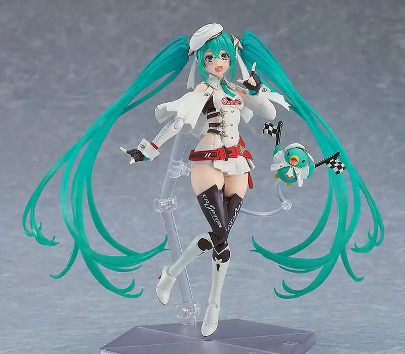 Hatsune Miku GT Project Figma Actionfigur Racing Miku 2023 Ver. 15 cm termékfotó