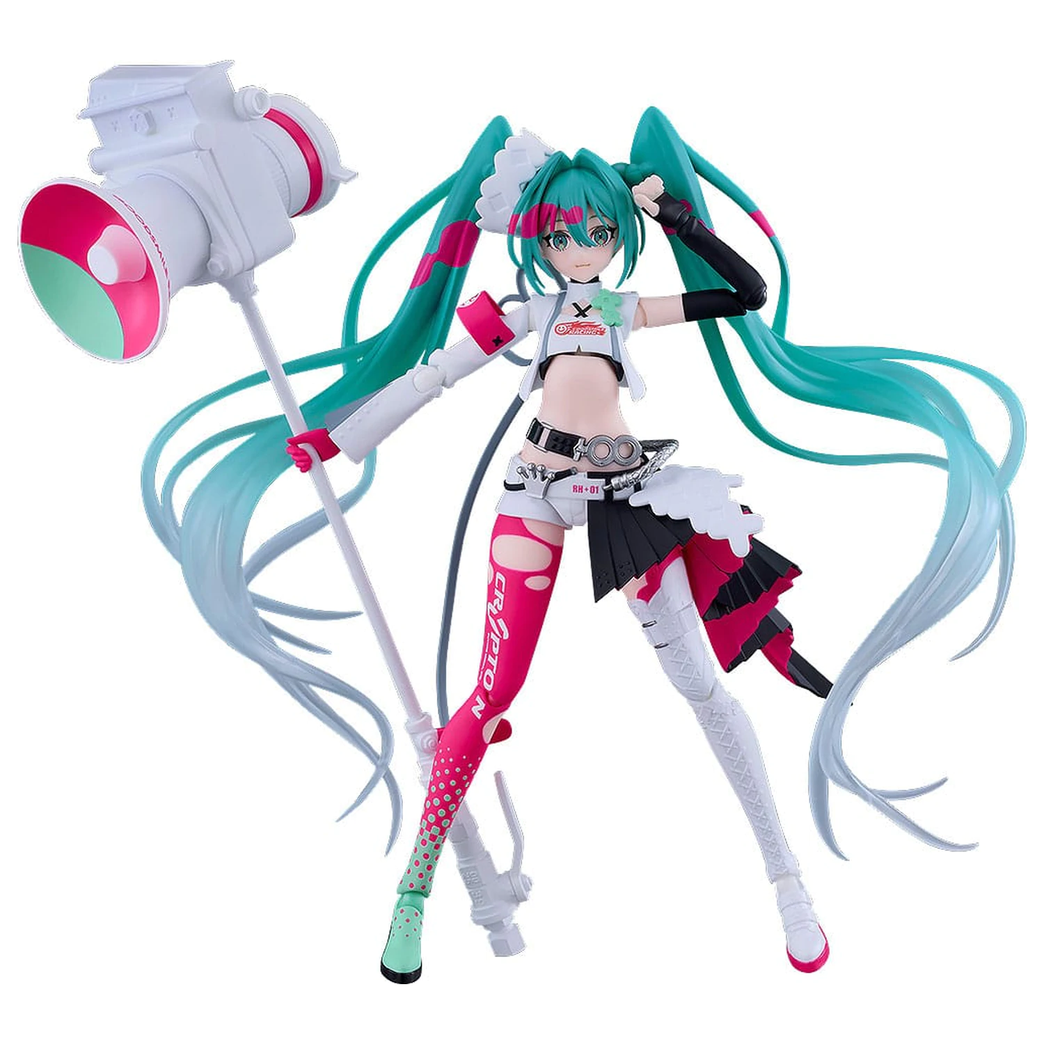 Hatsune Miku GT Project Figma Actionfigur Racing Miku 2025 Ver. 16 cm Produktfoto