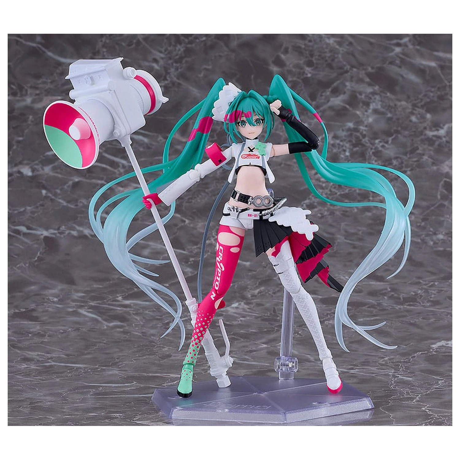 Hatsune Miku GT Project Figma Actionfigur Racing Miku 2025 Ver. 16 cm Produktfoto