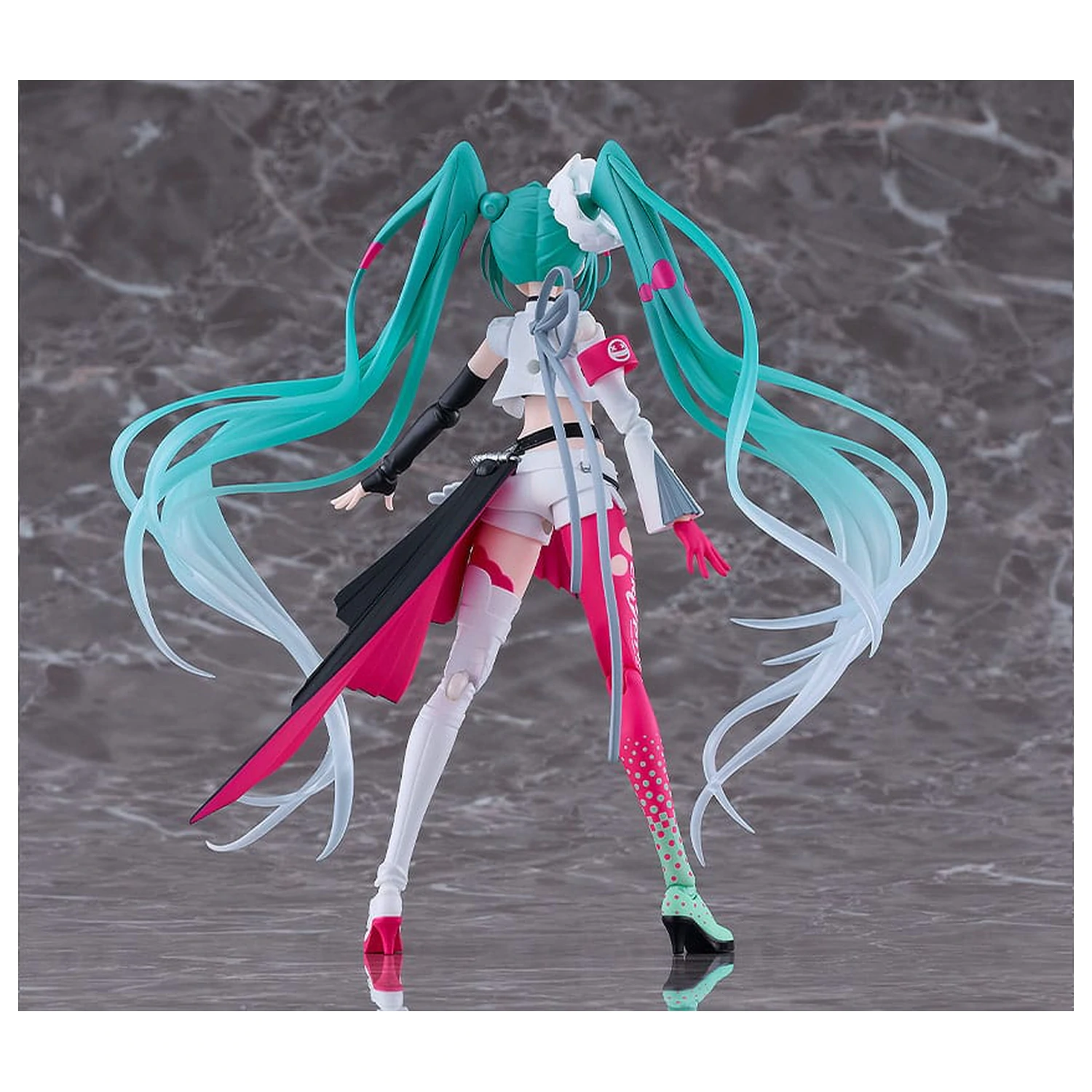 Hatsune Miku GT Project Figma Actionfigur Racing Miku 2025 Ver. 16 cm Produktfoto
