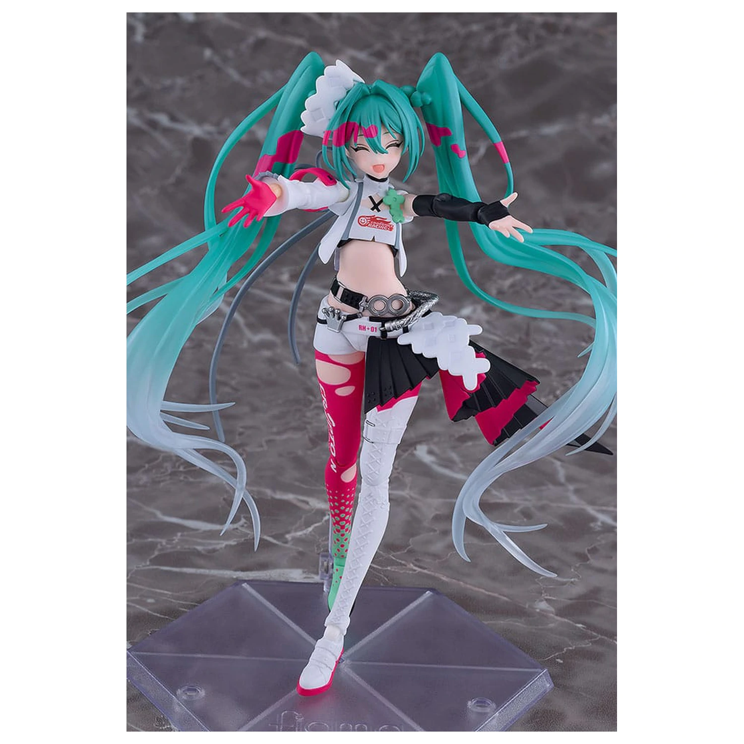 Hatsune Miku GT Project Figma Actionfigur Racing Miku 2025 Ver. 16 cm Produktfoto