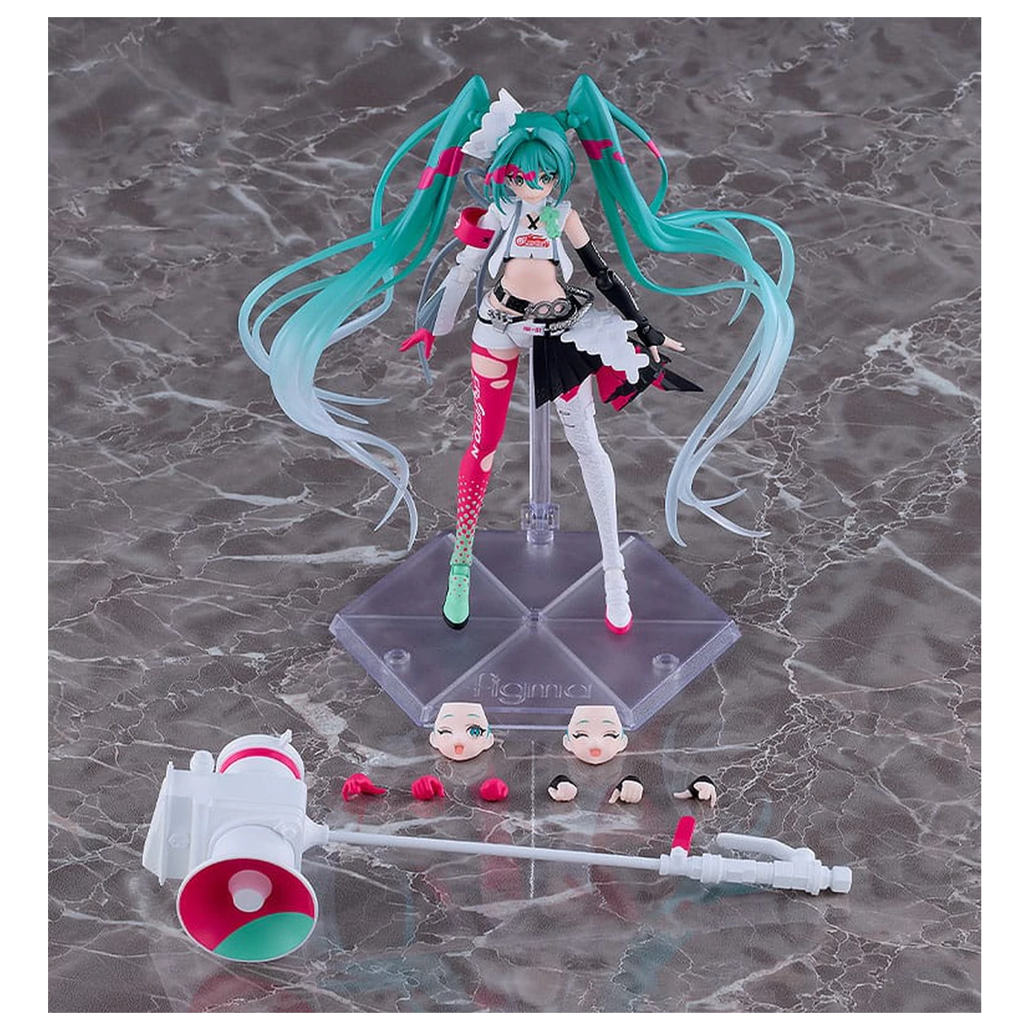 Hatsune Miku GT Project Figma Actionfigur Racing Miku 2025 Ver. 16 cm Produktfoto