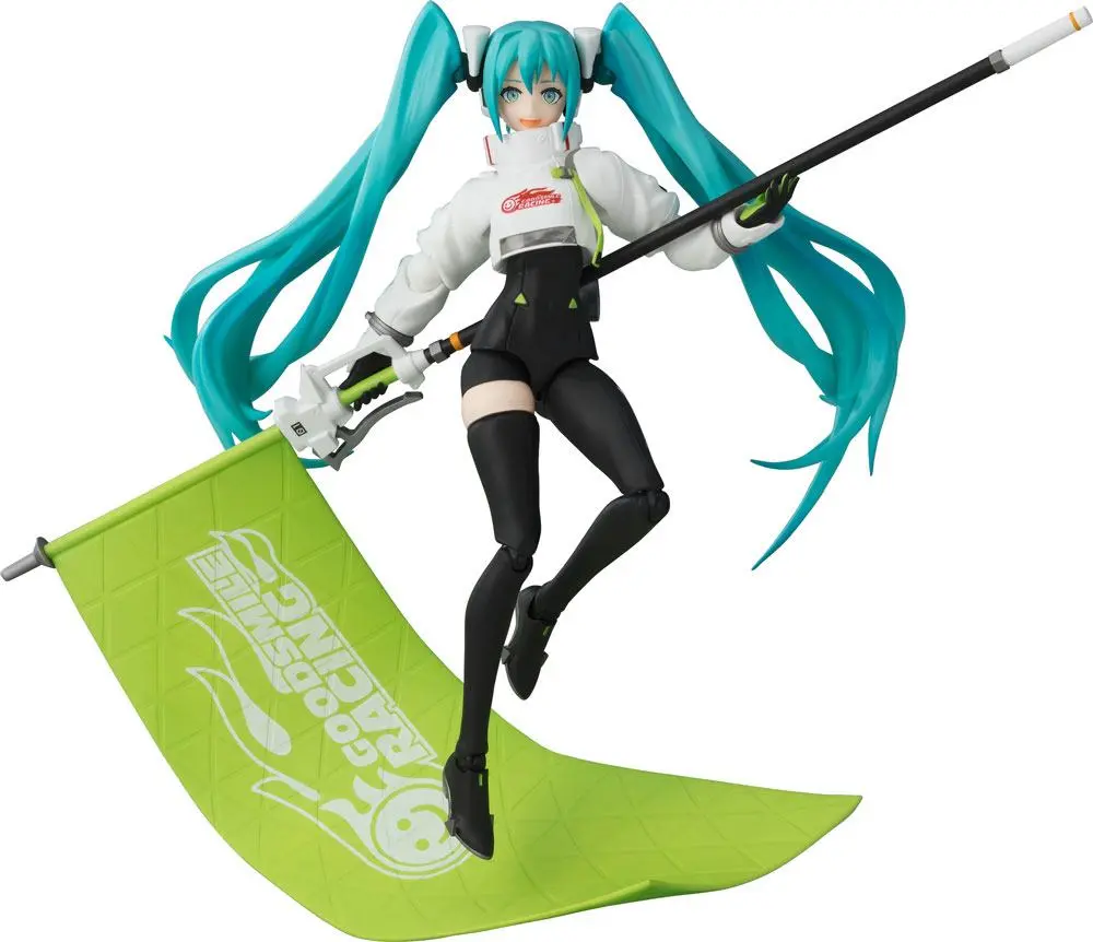 Hatsune Miku GT Project Figma Actionfigur Racing Miku 2022 Ver. 13 cm Produktfoto