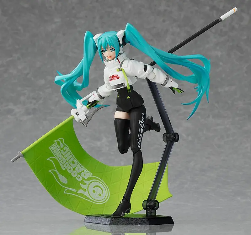 Hatsune Miku GT Project Figma Actionfigur Racing Miku 2022 Ver. 13 cm Produktfoto
