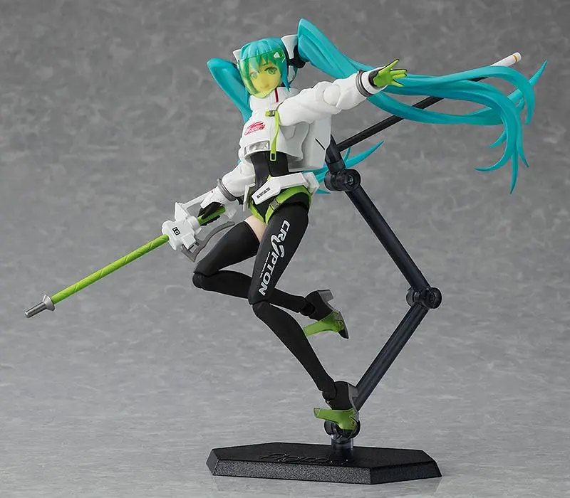 Hatsune Miku GT Project Figma Actionfigur Racing Miku 2022 Ver. 13 cm Produktfoto