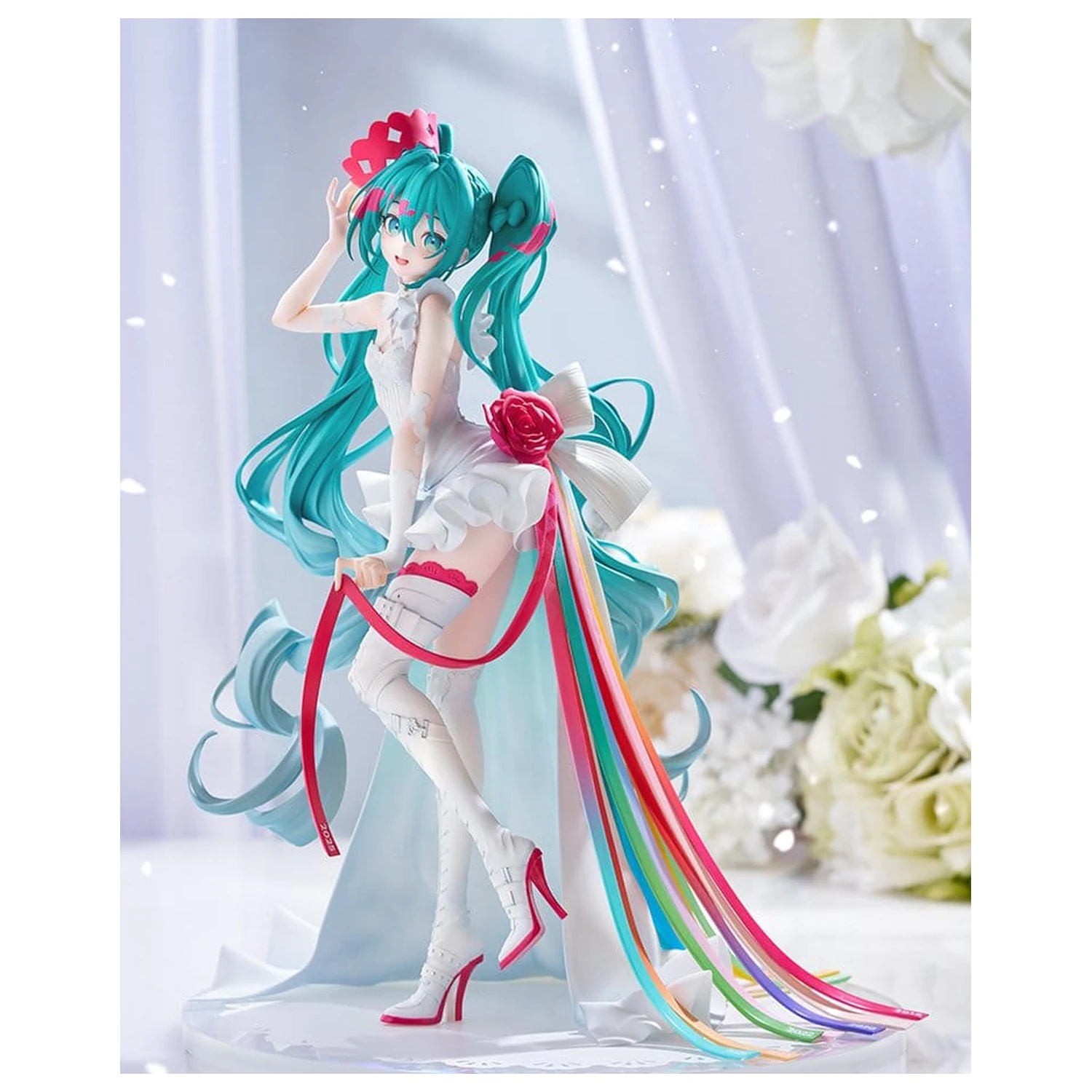 Hatsune Miku GT Project G.S. Collection PVC Figur 1/7 Racing Miku 15th "Rhapsody" 2010-2025 27 cm Produktfoto