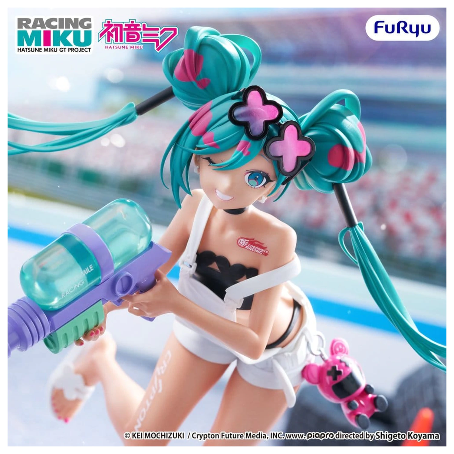 Hatsune Miku GT Project Muchute PVC Figur Racing Miku 2025 Sepang Ver. 20 cm Produktfoto
