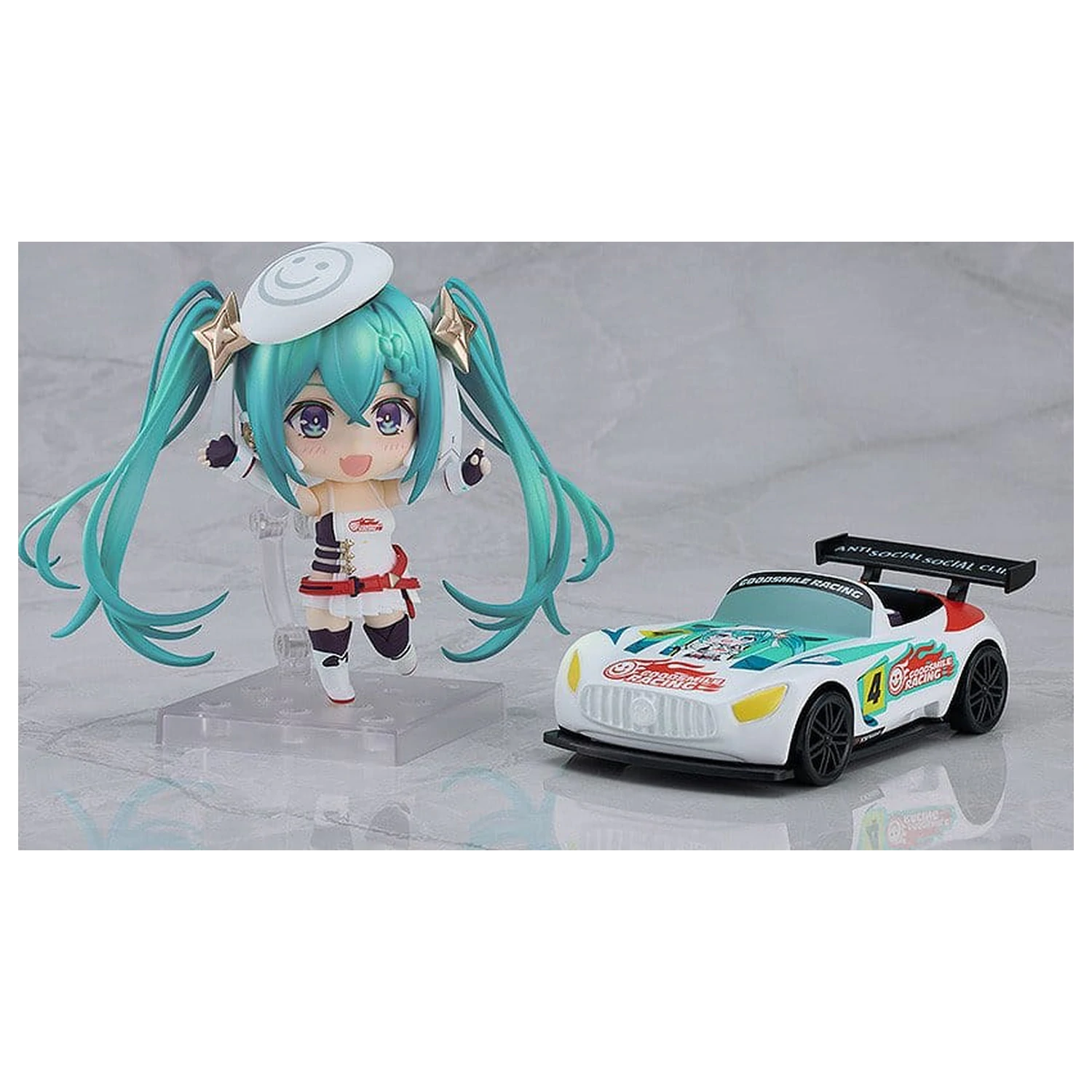 Hatsune Miku GT Project Nendoroid Actionfigur Racing Miku: 2023 Ver. 10 cm Produktfoto