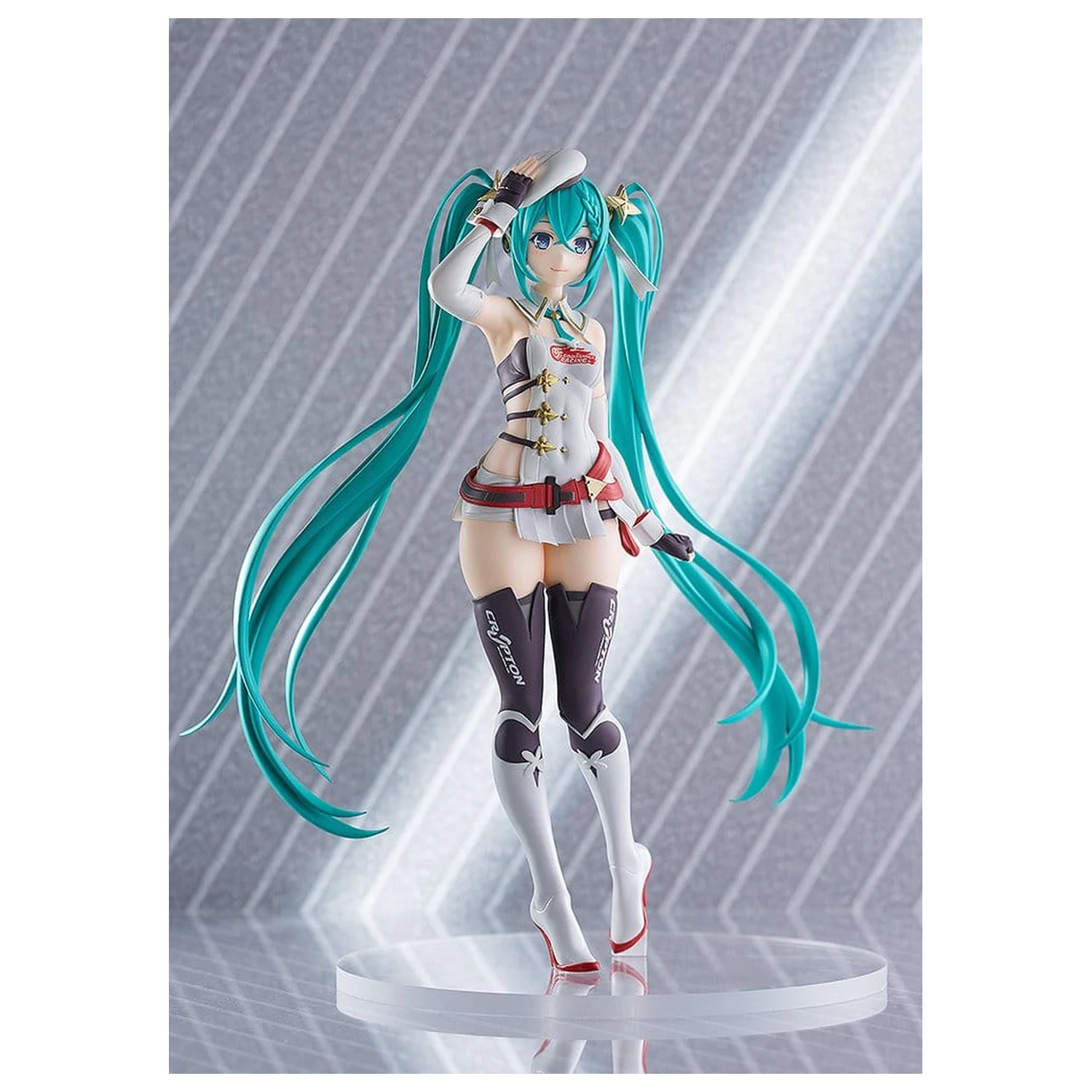 Hatsune Miku GT Project Pop Up Parade PVC Figur Racing Miku: 2023 Ver. 17 cm Produktfoto