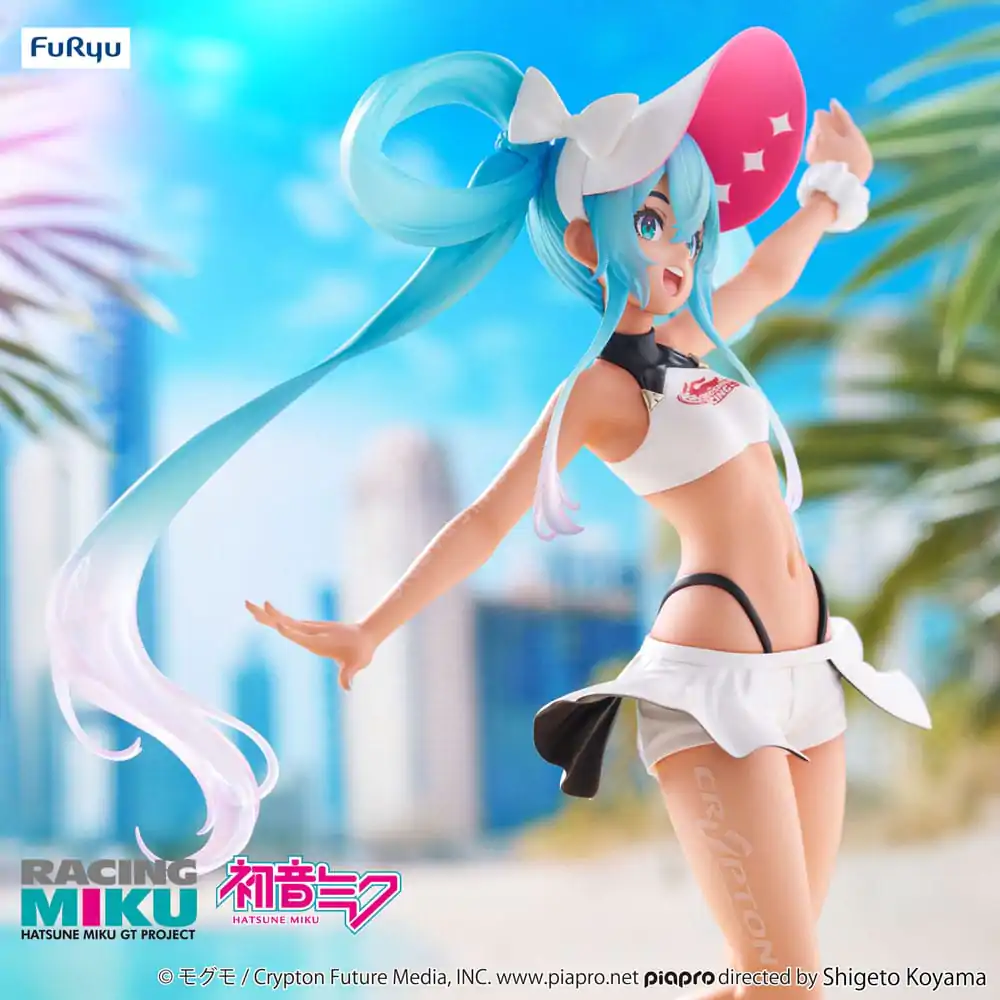 Hatsune Miku GT Project Trio-Try-iT PVC-Statue Racing Miku 2024 Summer Holiday Ver. 23 cm Produktfoto