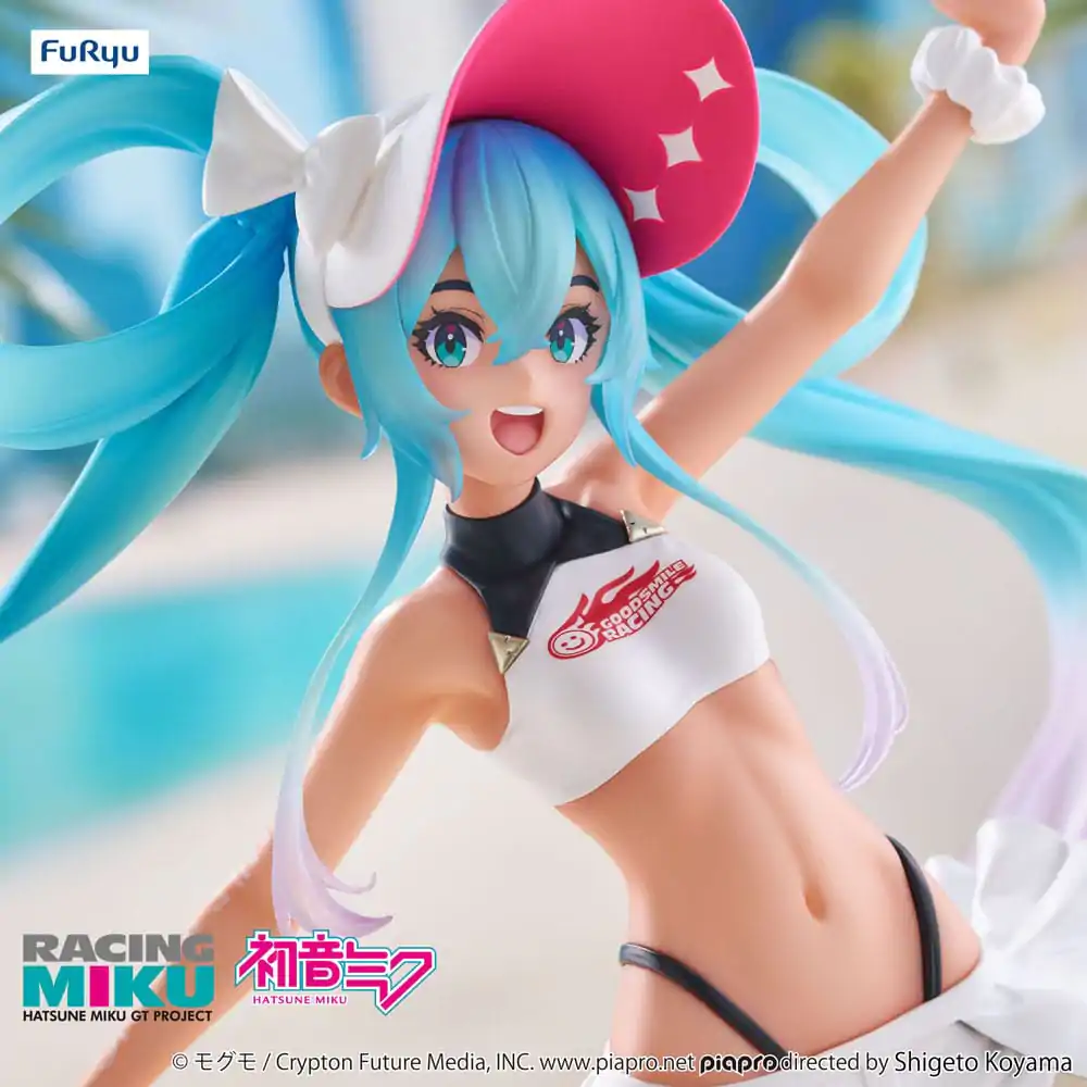 Hatsune Miku GT Project Trio-Try-iT PVC-Statue Racing Miku 2024 Summer Holiday Ver. 23 cm Produktfoto