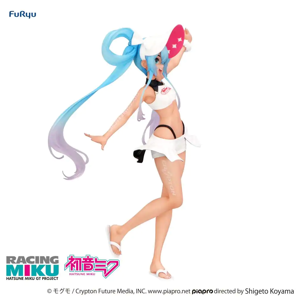 Hatsune Miku GT Project Trio-Try-iT PVC-Statue Racing Miku 2024 Summer Holiday Ver. 23 cm Produktfoto