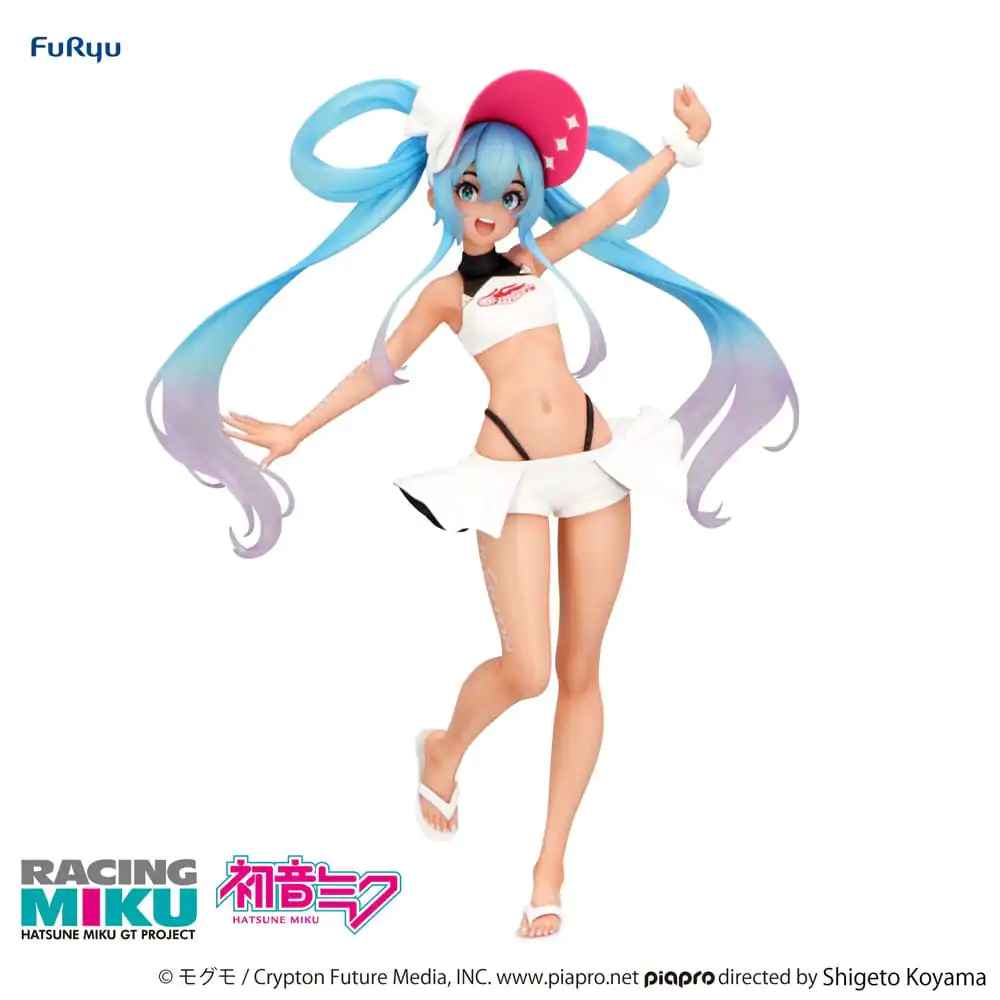 Hatsune Miku GT Project Trio-Try-iT PVC-Statue Racing Miku 2024 Summer Holiday Ver. 23 cm Produktfoto