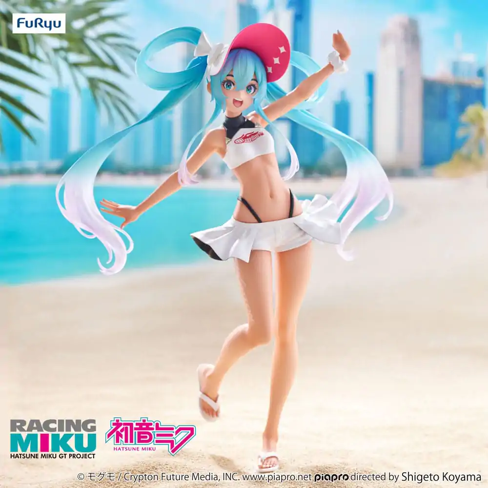 Hatsune Miku GT Project Trio-Try-iT PVC-Statue Racing Miku 2024 Summer Holiday Ver. 23 cm Produktfoto