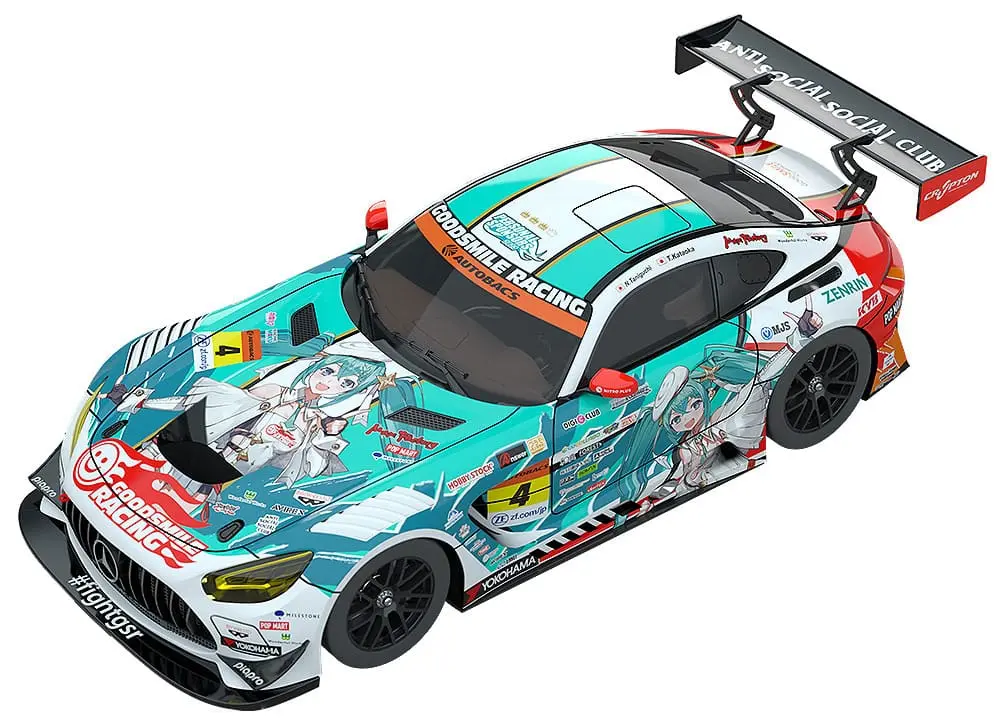 Hatsune Miku GT Project Fahrzeug 1/18 Hatsune Miku AMG 2023 Season Opening Ver. 26 cm Produktfoto