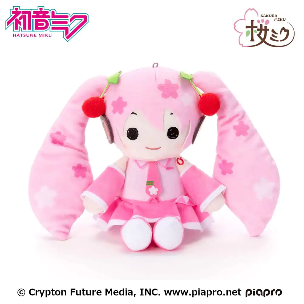 Hatsune Miku Hangingood Plüschfigur Sakura Miku 20 cm termékfotó