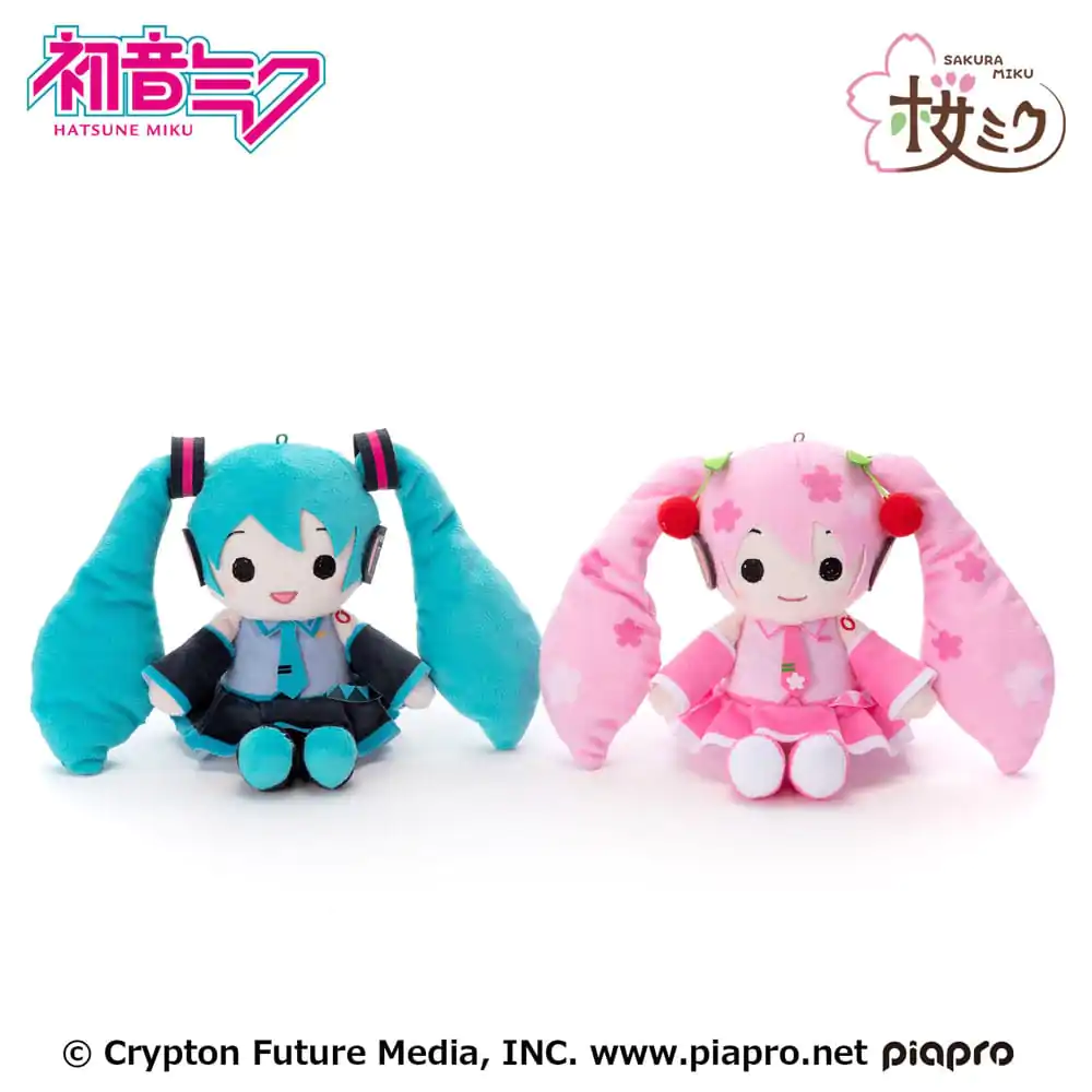 Hatsune Miku Hangingood Plüschfigur Sakura Miku 20 cm termékfotó