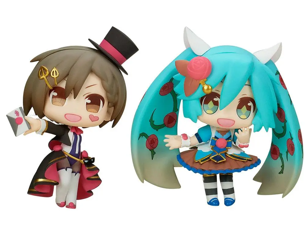 Hatsune Miku PVC Statuen Hatsune Miku & Meiko 10 cm termékfotó