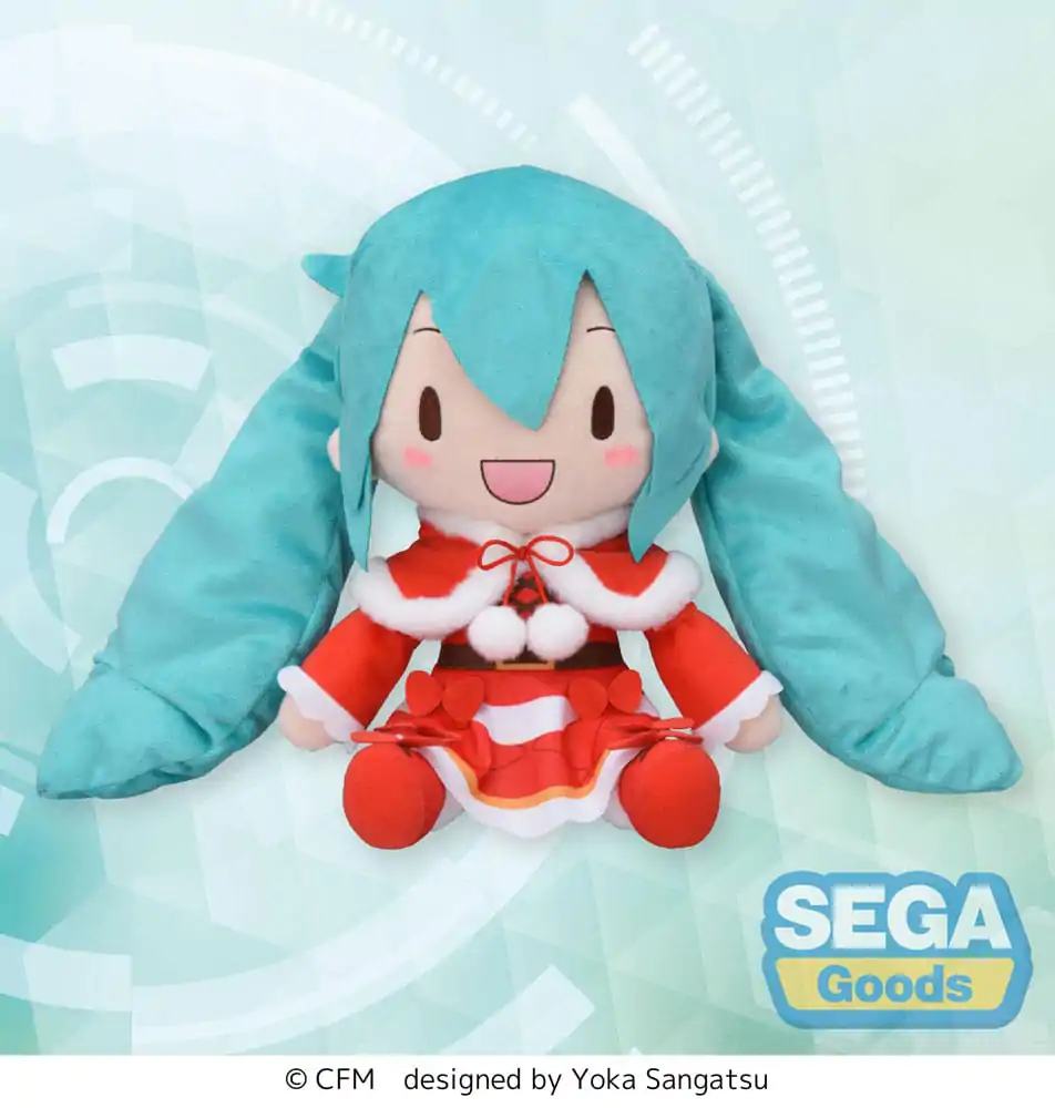 Hatsune Miku Plüschfigur Hatsune Miku Christmas 2024 L 27 cm termékfotó