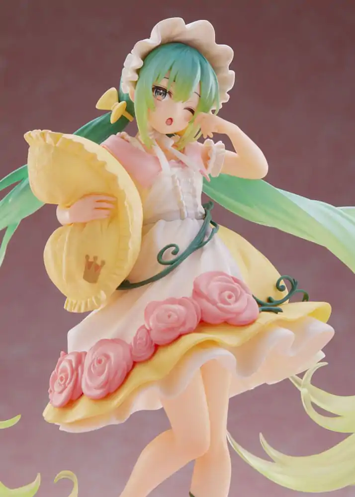 Hatsune Miku PVC-Statue Hatsune Miku Wonderland Sleeping Beauty Reissue 18 cm Produktfoto
