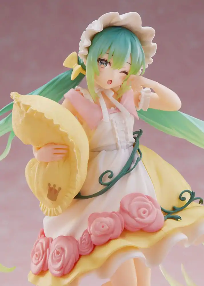 Hatsune Miku PVC-Statue Hatsune Miku Wonderland Sleeping Beauty Reissue 18 cm Produktfoto