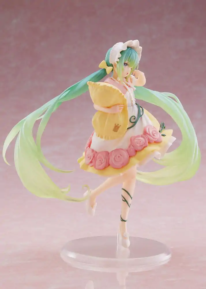 Hatsune Miku PVC-Statue Hatsune Miku Wonderland Sleeping Beauty Reissue 18 cm Produktfoto