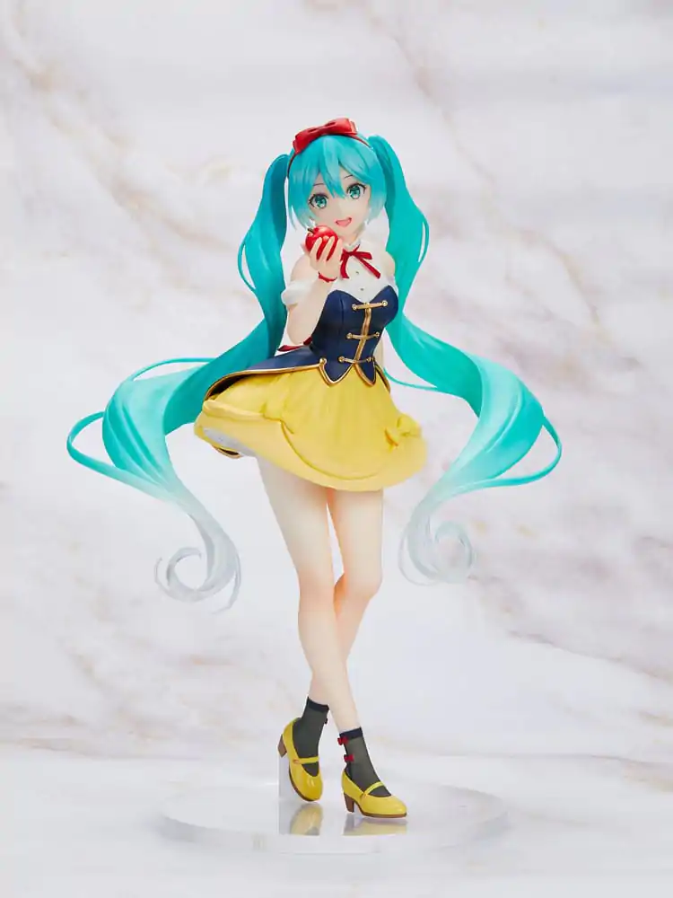 Hatsune Miku PVC Statue Hatsune Miku Wonderland Snow White 18 cm Produktfoto