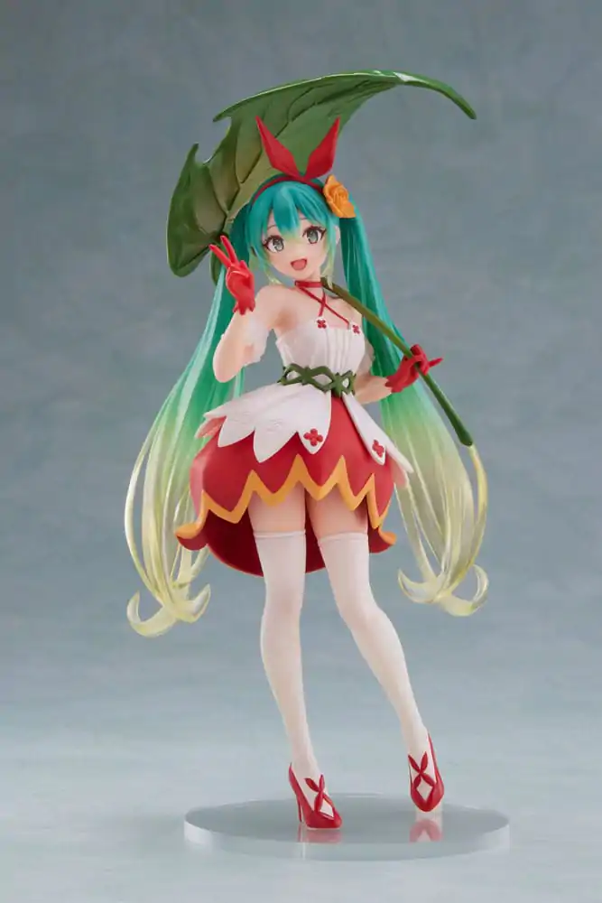 Hatsune Miku PVC Statue Hatsune Miku Wonderland Figur Thumbelina 18 cm Produktfoto
