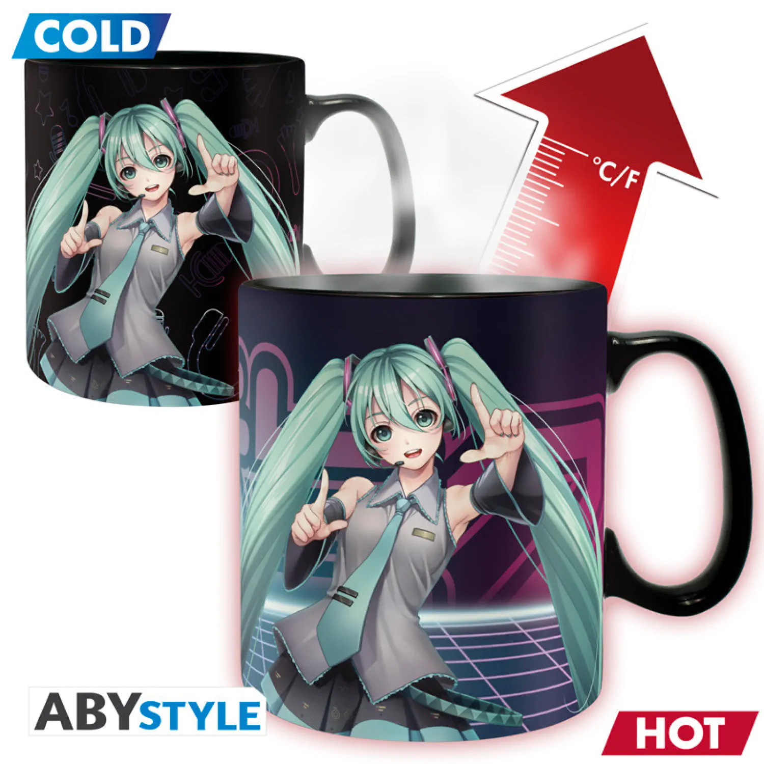 Hatsune Miku Heat Change Tasse Produktfoto