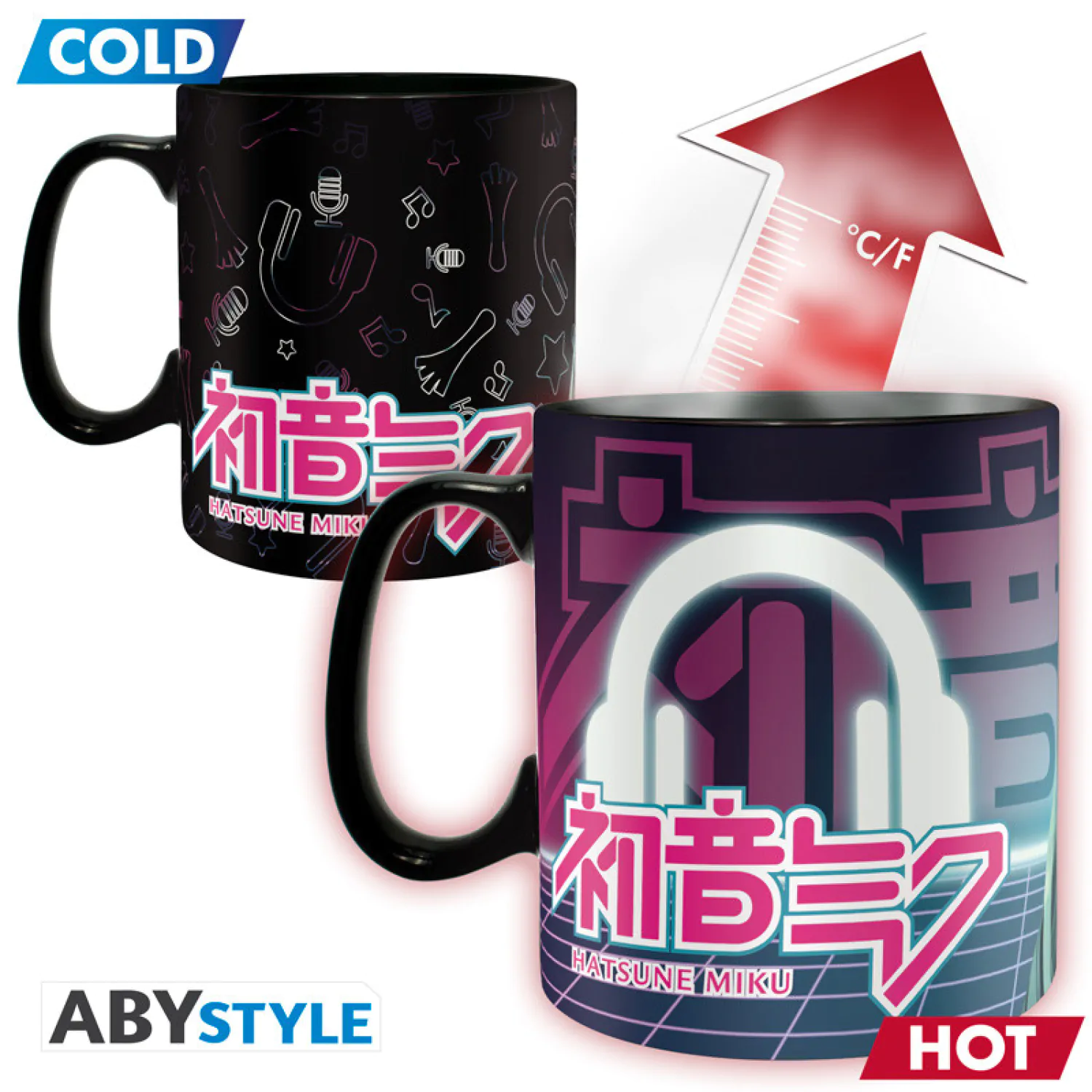 Hatsune Miku Heat Change Tasse Produktfoto