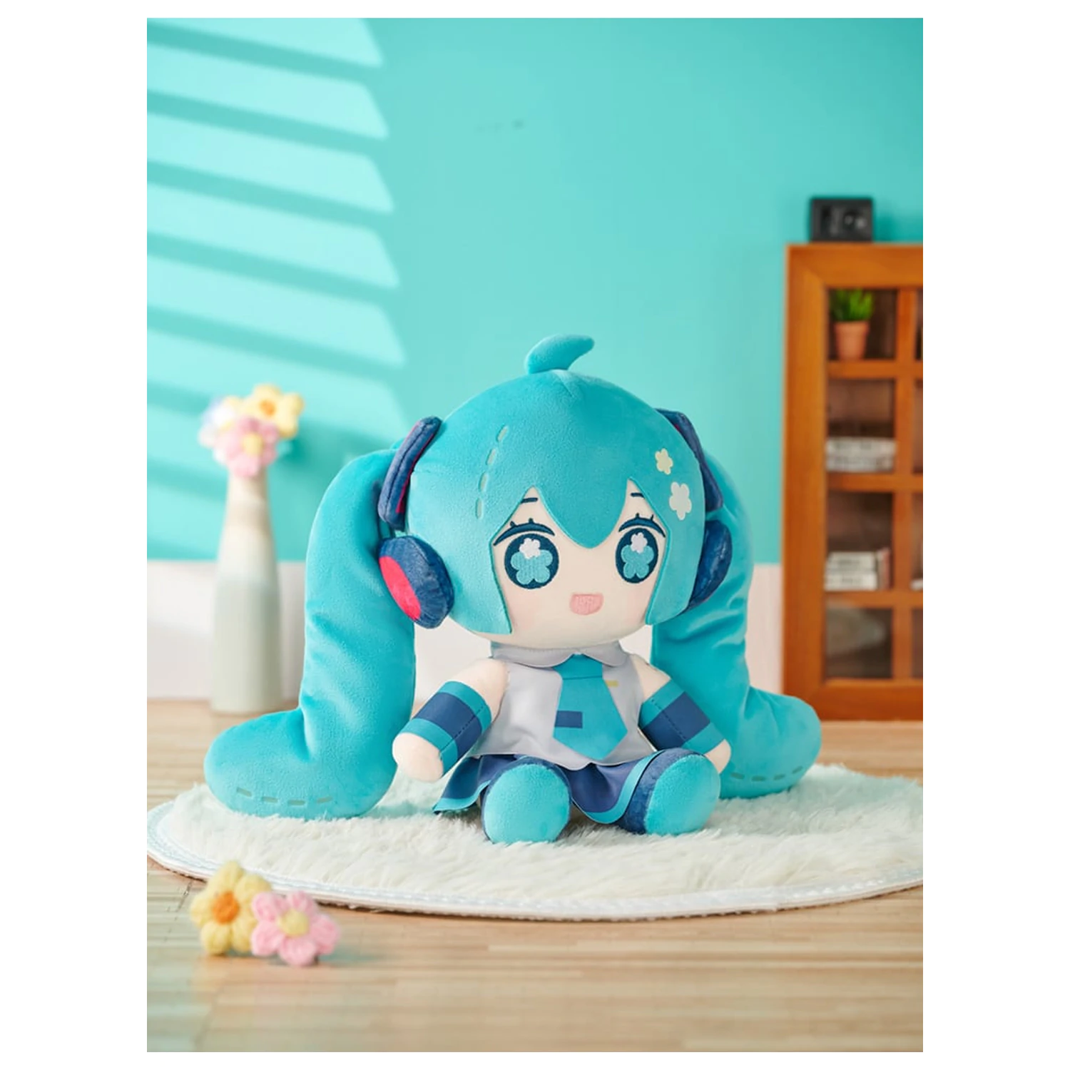 Hatsune Miku Huggy Puppe Plüsch 20cm Produktfoto