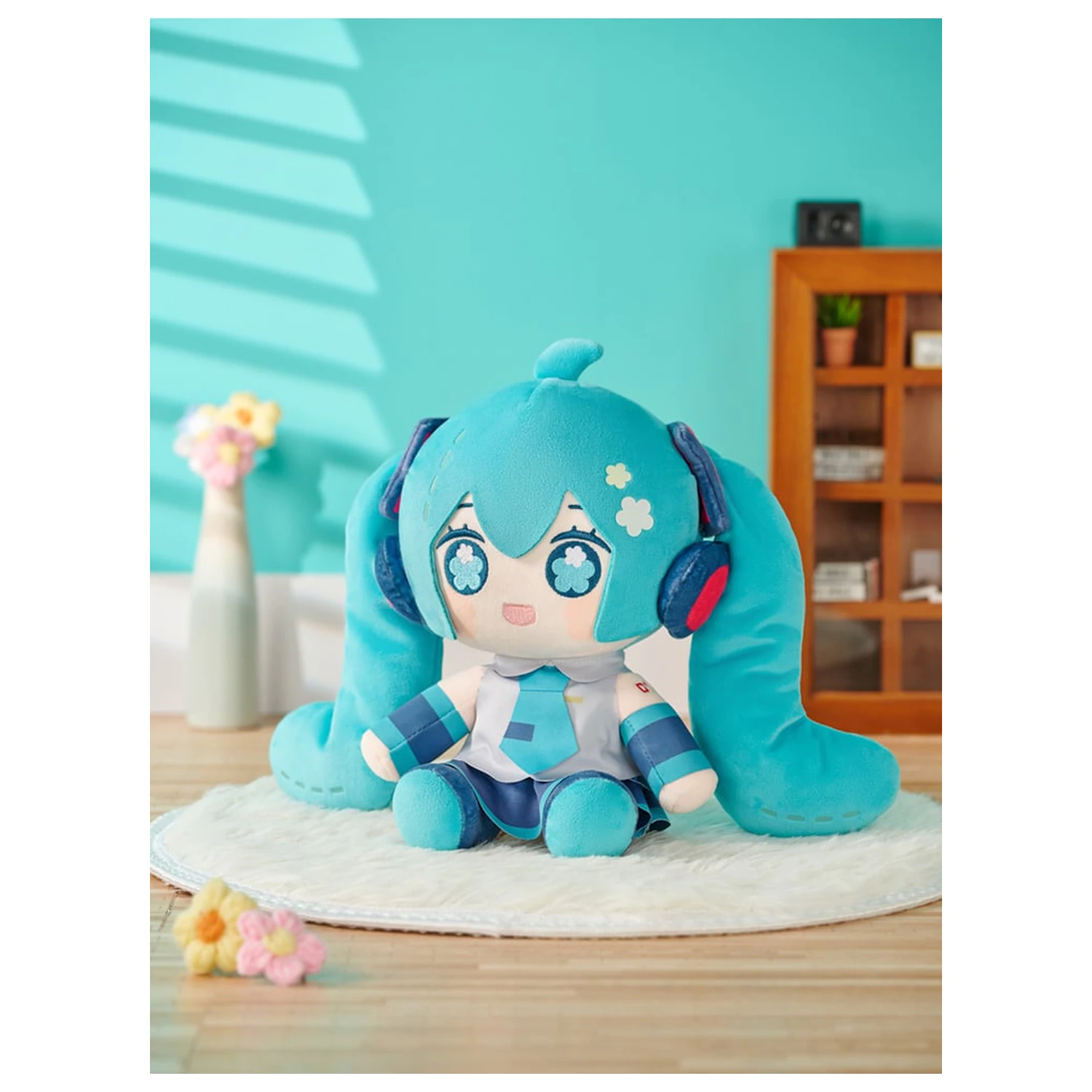 Hatsune Miku Huggy Puppe Plüsch 20cm Produktfoto