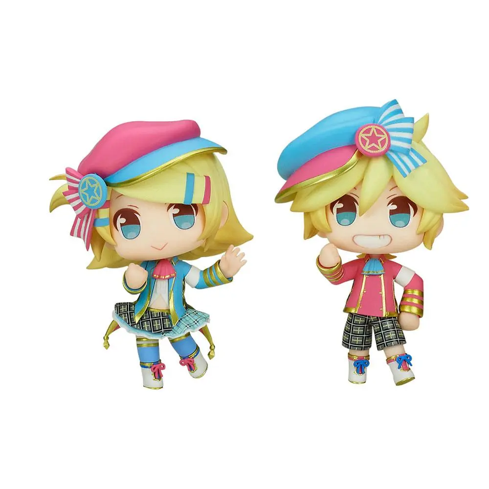 Hatsune Miku PVC Statuen Kagamine Rin & Kagamine Len 10 cm termékfotó