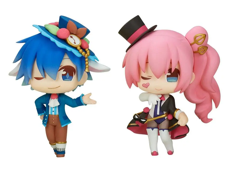 Hatsune Miku PVC Statuen Kaito & Megrine Ruka 10 cm termékfotó