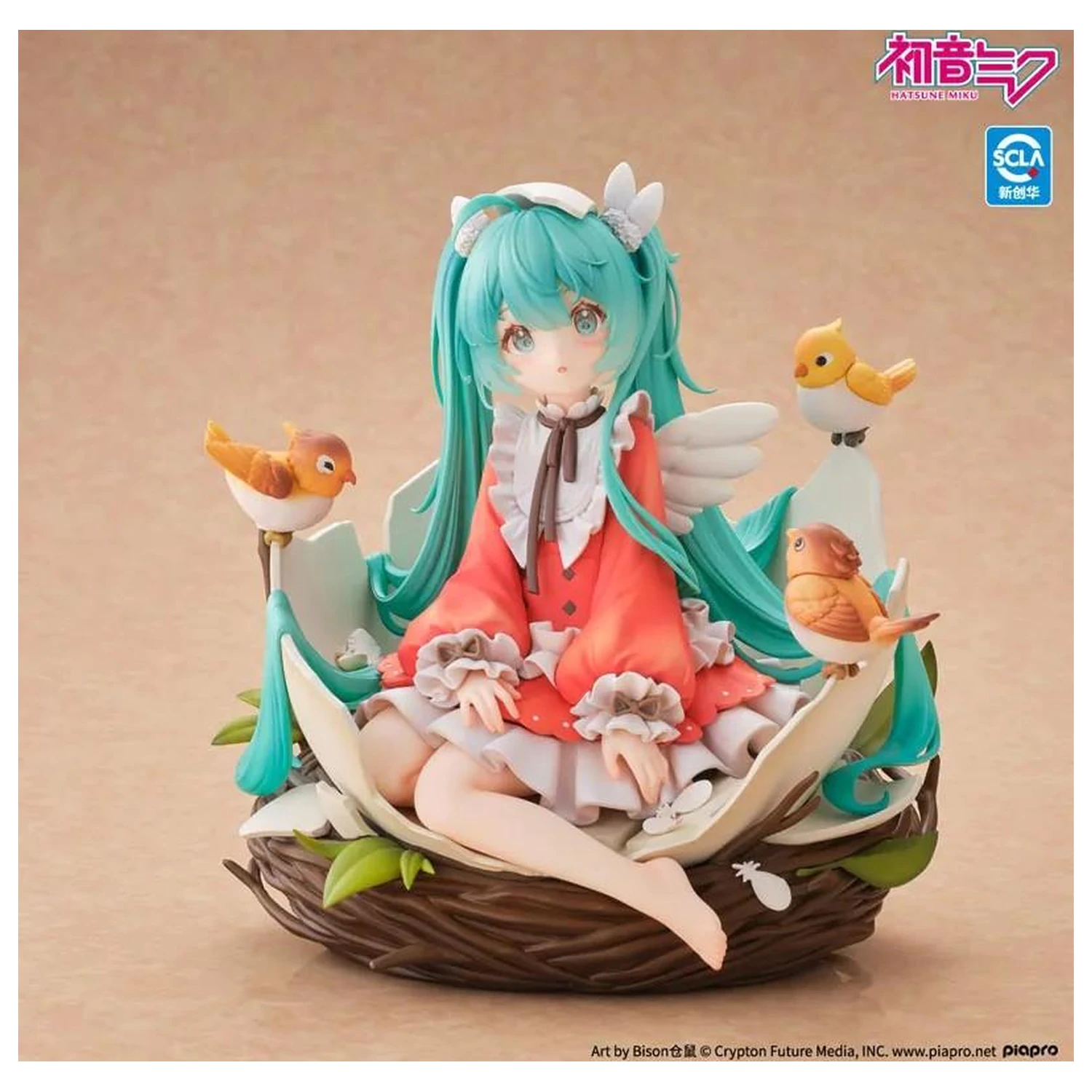 Hatsune Miku Little Bird Figur 1/7 16,5 Zentimeter Produktfoto