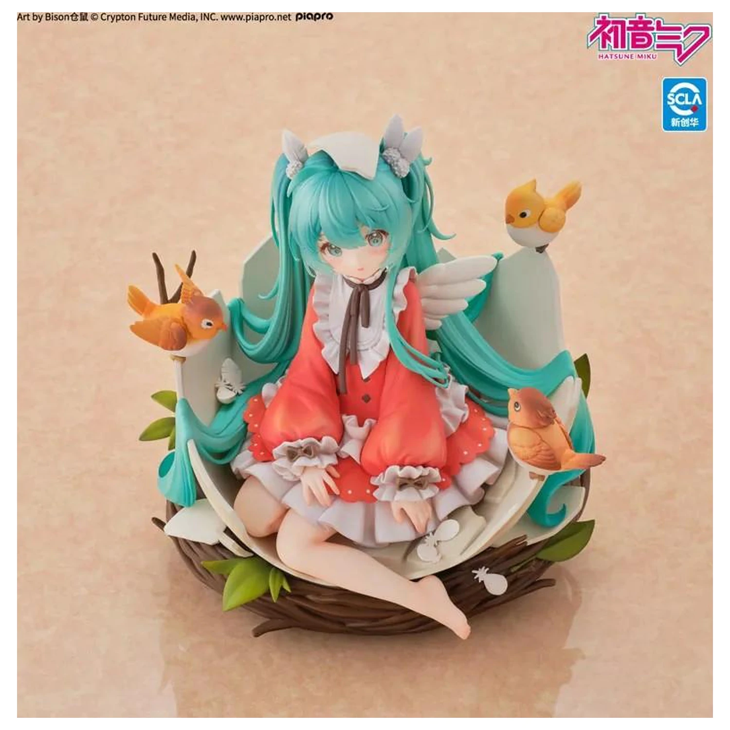 Hatsune Miku Little Bird Figur 1/7 16,5 Zentimeter Produktfoto
