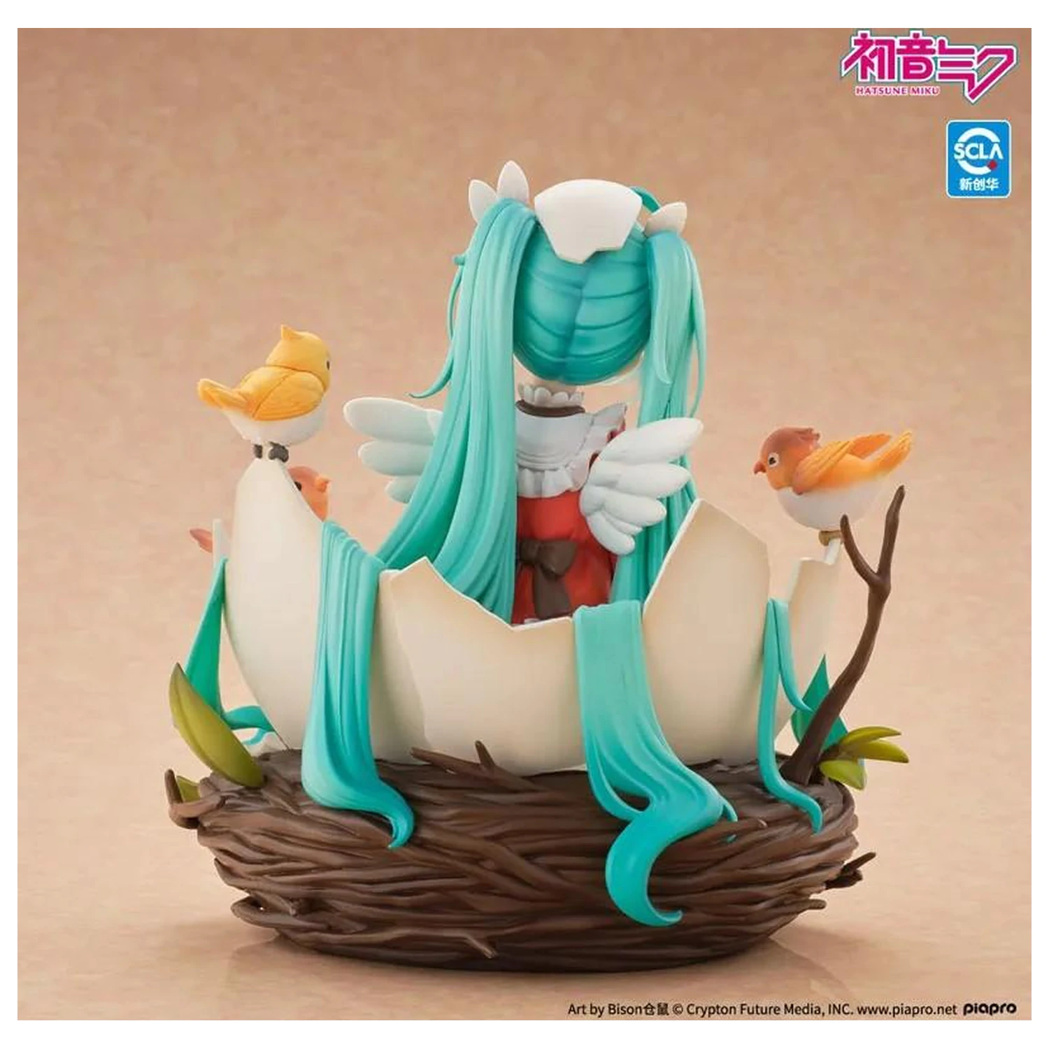Hatsune Miku Little Bird Figur 1/7 16,5 Zentimeter Produktfoto