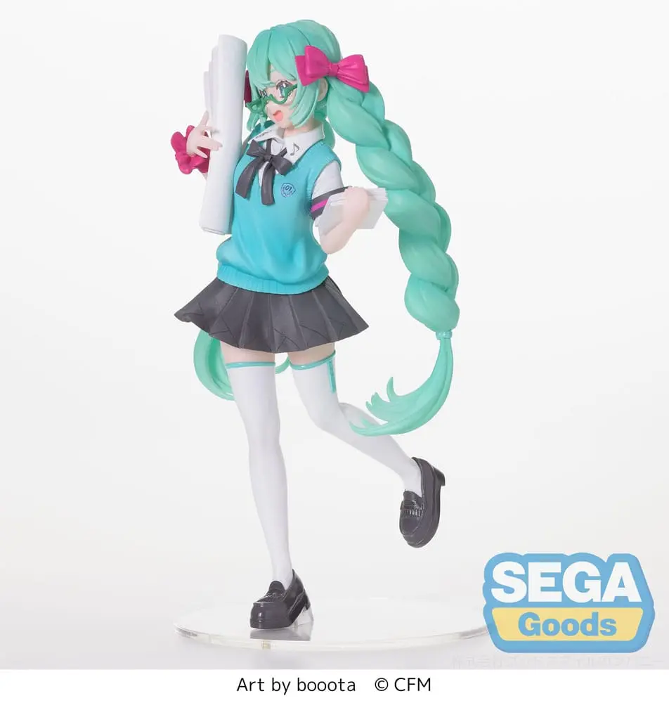 Hatsune Miku Luminasta PVC Statue Hatsune Miku 16th Anniversary Booota Ver. 18 cm termékfotó