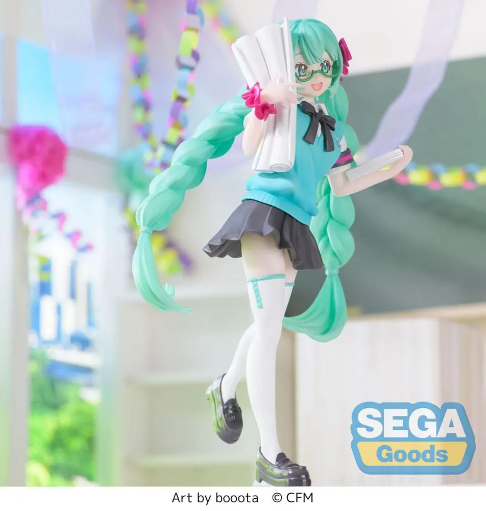 Hatsune Miku Luminasta PVC Statue Hatsune Miku 16th Anniversary Booota Ver. 18 cm termékfotó