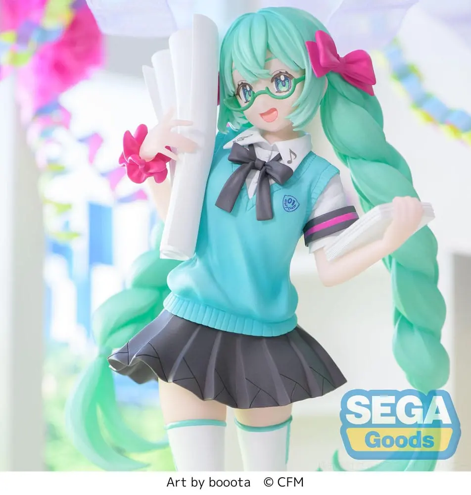 Hatsune Miku Luminasta PVC Statue Hatsune Miku 16th Anniversary Booota Ver. 18 cm termékfotó