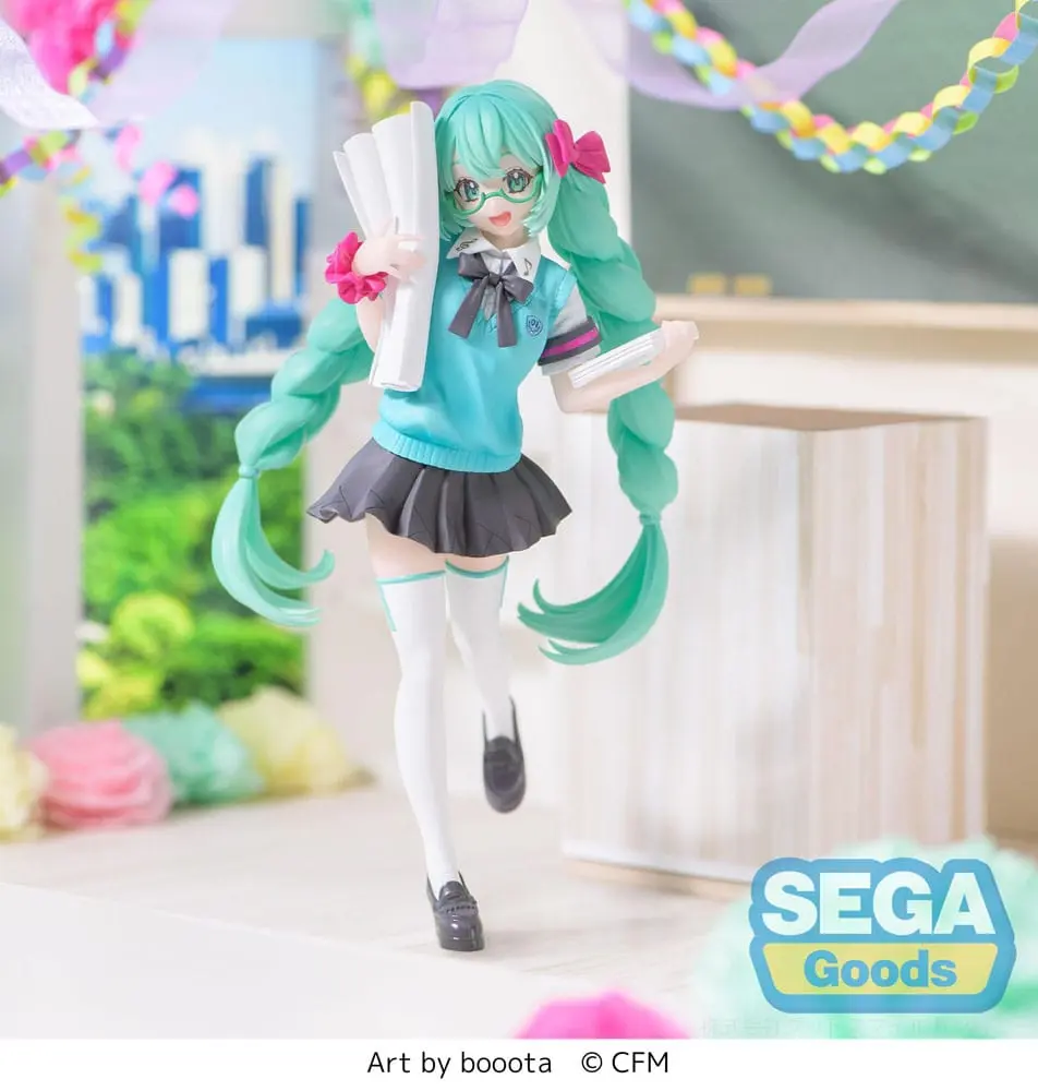 Hatsune Miku Luminasta PVC Statue Hatsune Miku 16th Anniversary Booota Ver. 18 cm termékfotó